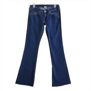 TRUE RELIGION Wide Leg Bobby Jeans Sz 29